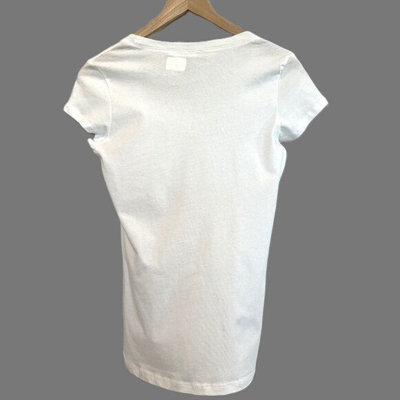 Red Bubble Party T Shirt White Red Size Small - Picture 2 of 4